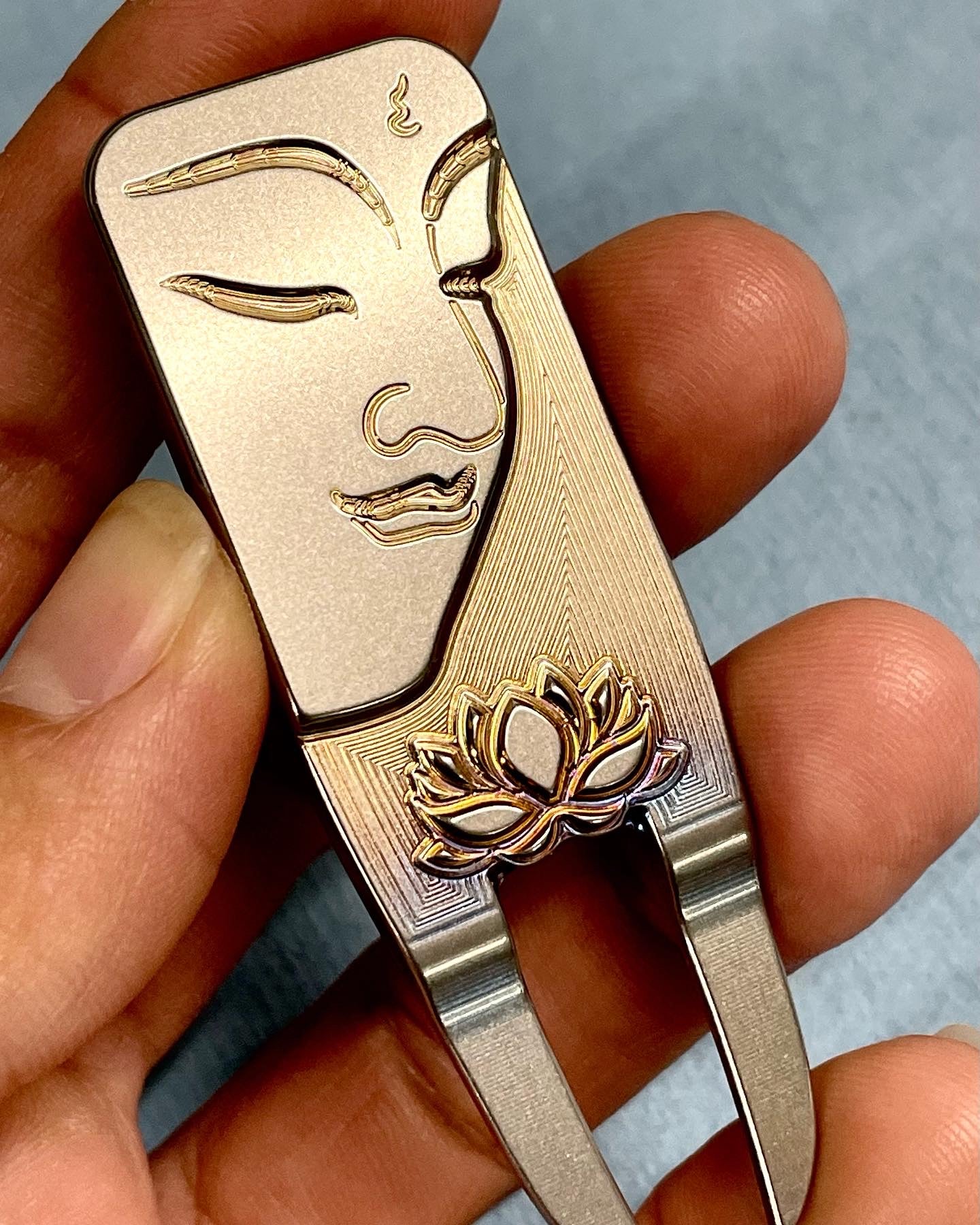 17-4 Stainless Buddha Divot Tool 