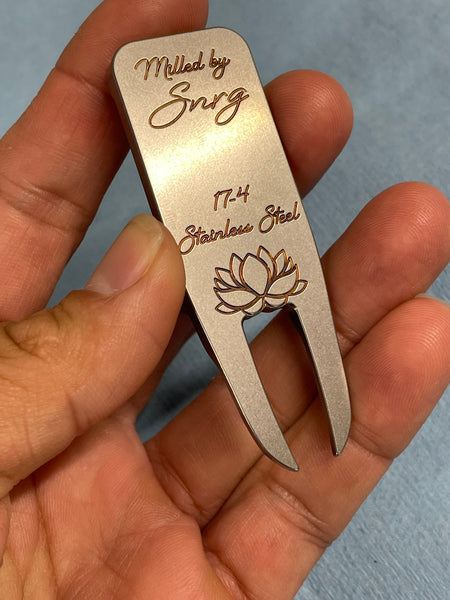 17-4 Stainless Buddha Divot Tool 