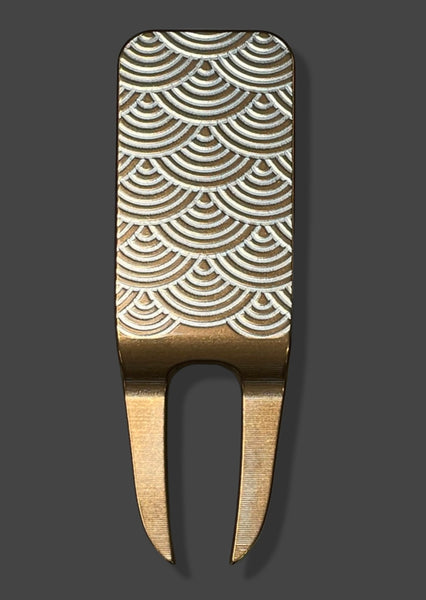 Seigaiha Pattern Divot Tool