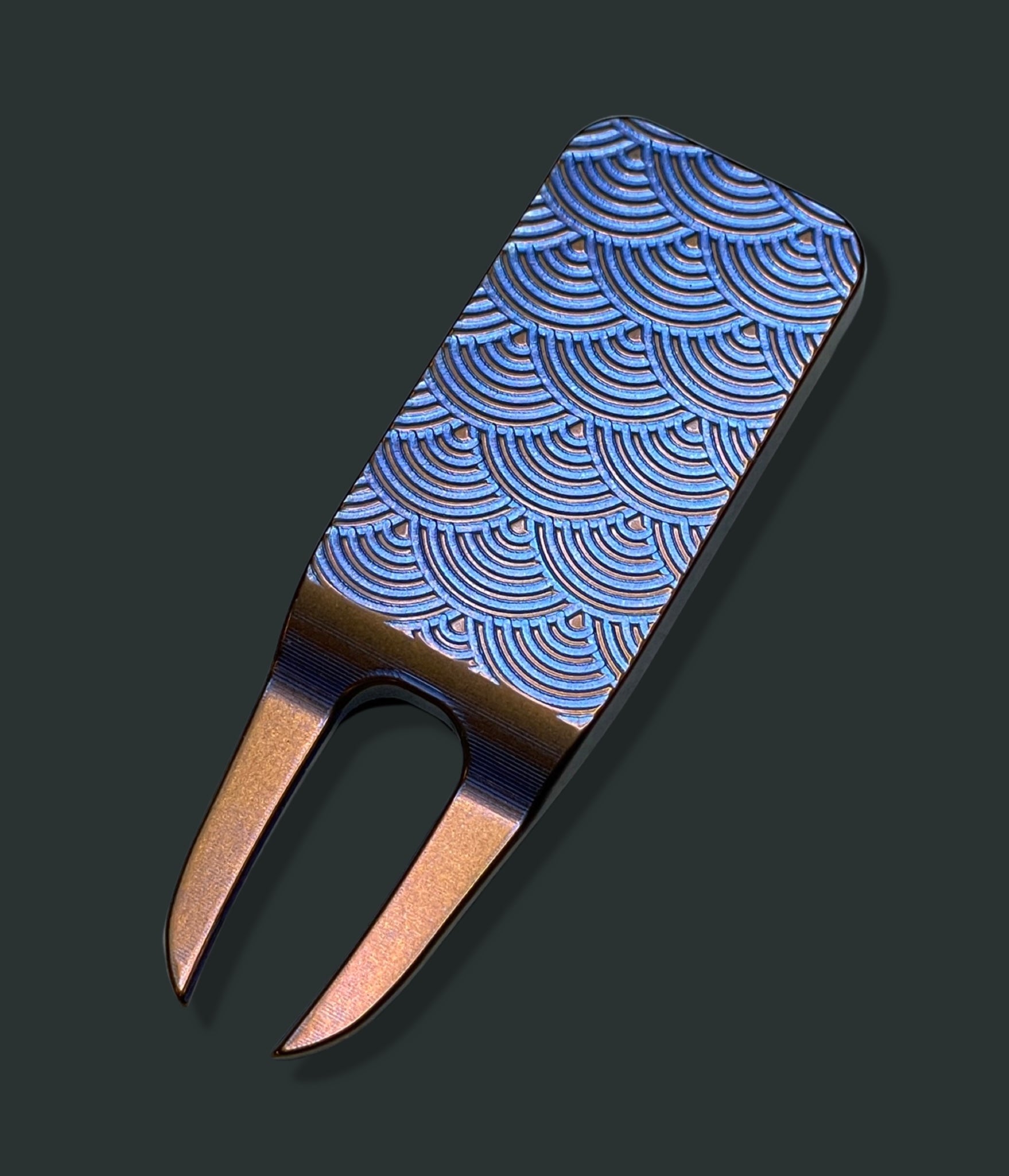 Seigaiha Pattern Divot Tool